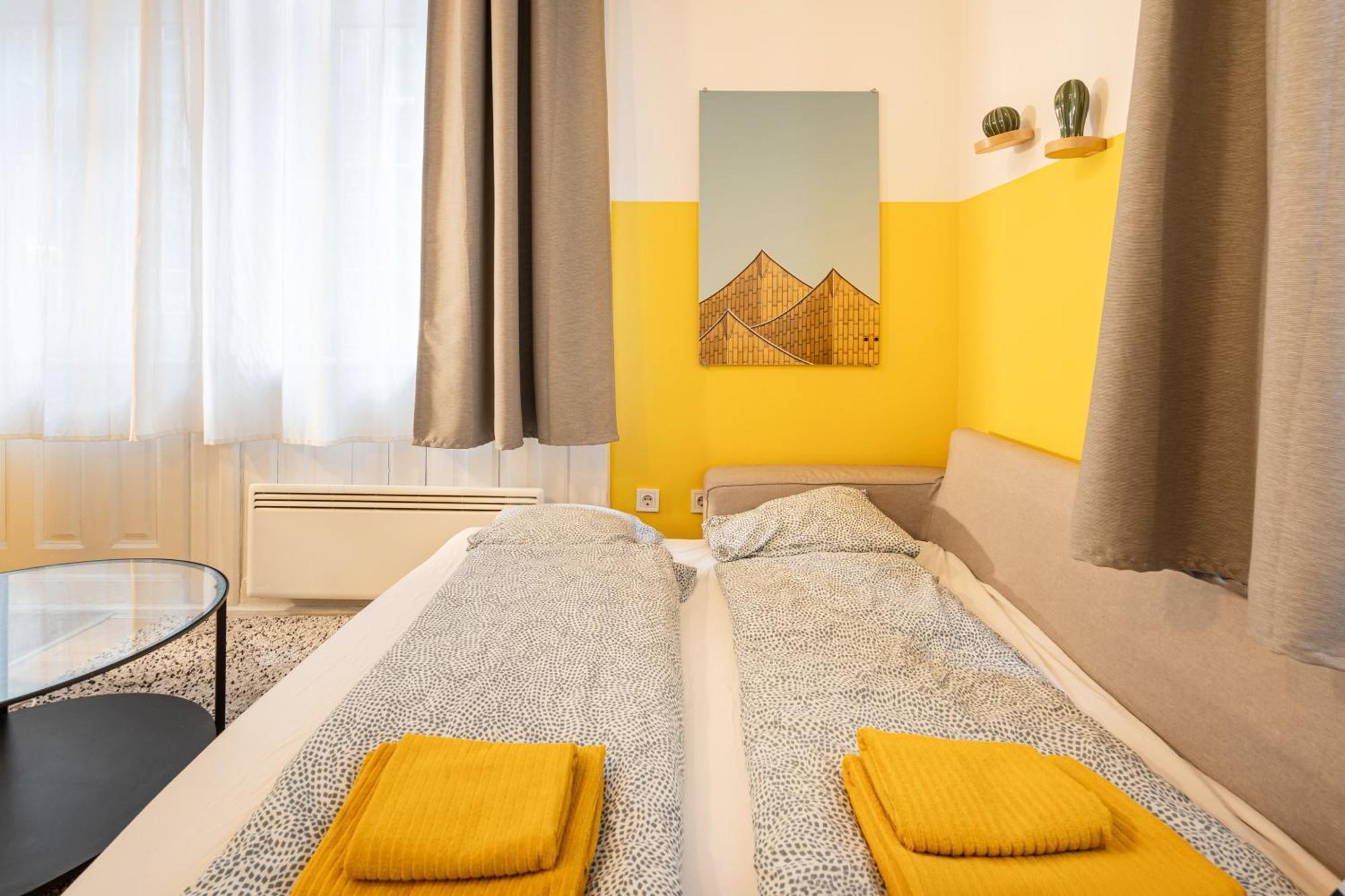 Charming Studio In The Heart Of The Jewish Quarter W41 Yellow Budapest Luaran gambar