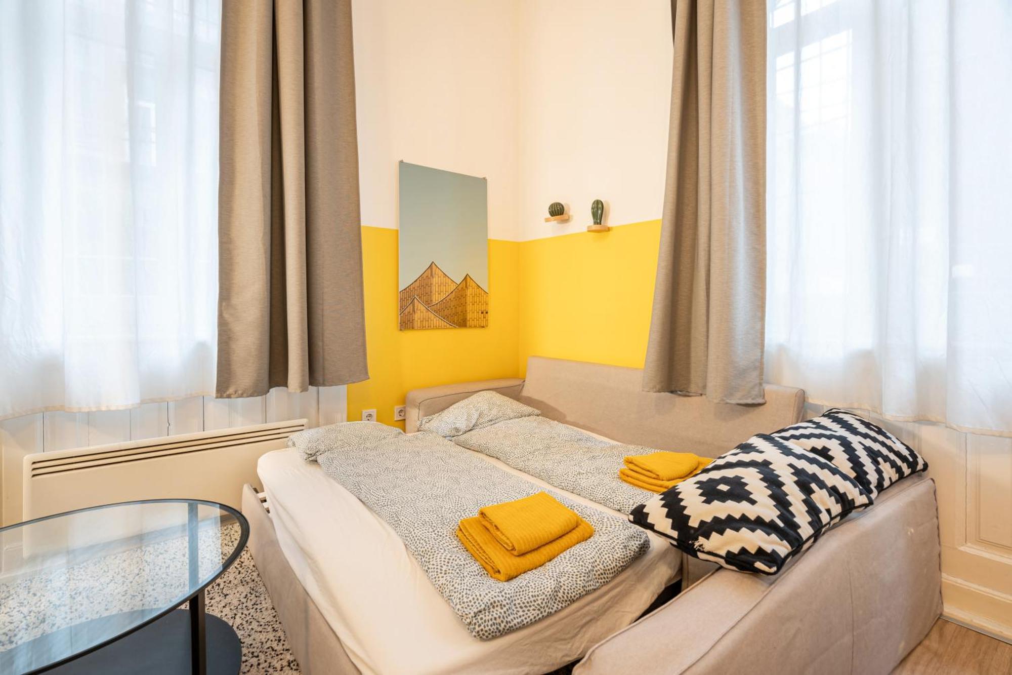 Charming Studio In The Heart Of The Jewish Quarter W41 Yellow Budapest Luaran gambar